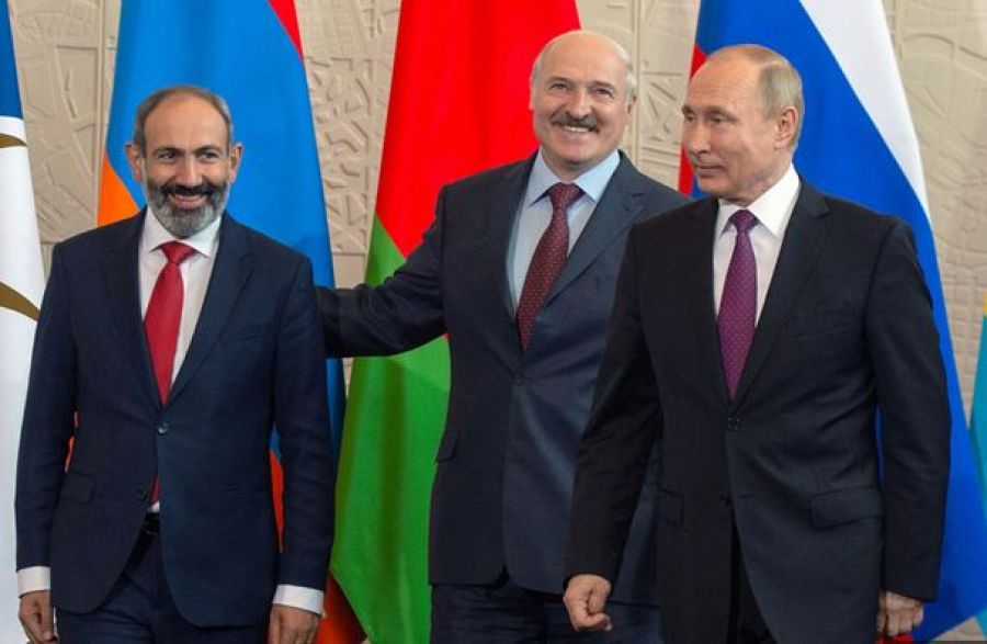 Пашинян, Лукашенко, Путин
